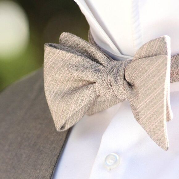 NWT Men's bow tie Silk Self-tied Gift Box Christmas gift Ready to ship S445 - Picture 1 of 7